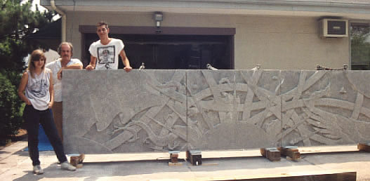 Clyde Lynds Sculpture